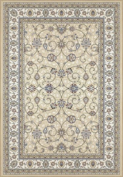 Dynamic Rugs ANCIENT GARDEN 57120-2464 Light Gold and Ivory